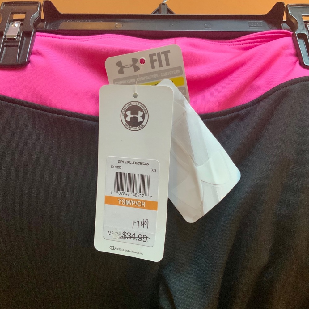 NWT, Under Armour, Nordstrom, sz S/M, girls’ pants. Matching jacket, will post - Picture 4 of 4